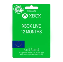 XBOX LIVE 12 MONTHS