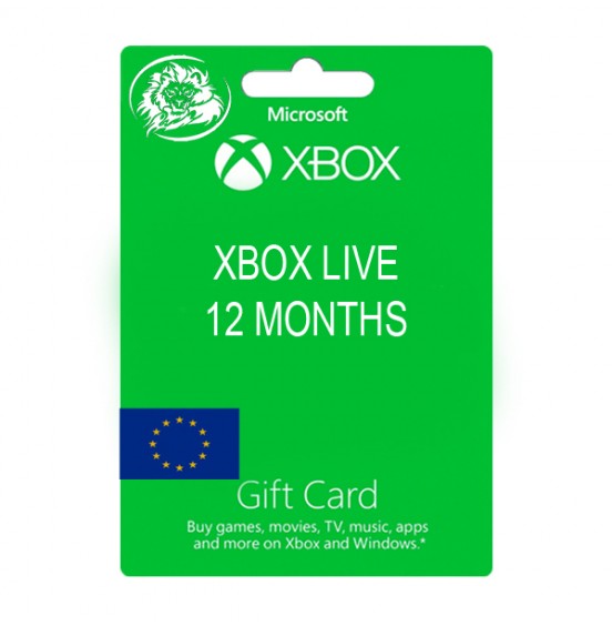 XBOX LIVE 12 MONTHS