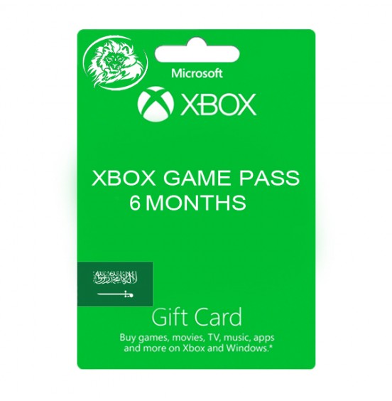 XBOX GAME PASS 6 MONTHS