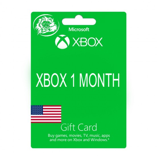 XBOX 1 MONTH