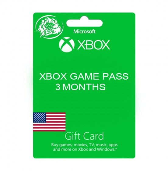 XBOX GAME PASS 3 MONTH